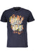 Cavalli Class Short Sleeve T-Shirt Men Blue