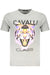 Cavalli Class Short Sleeve T-Shirt Men Grey