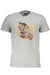 Cavalli Class Short Sleeve T-Shirt Men Grey