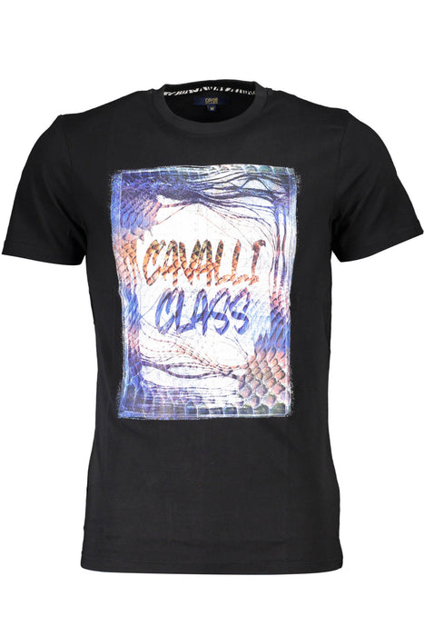 Cavalli Class Short Sleeve T-Shirt Men Black
