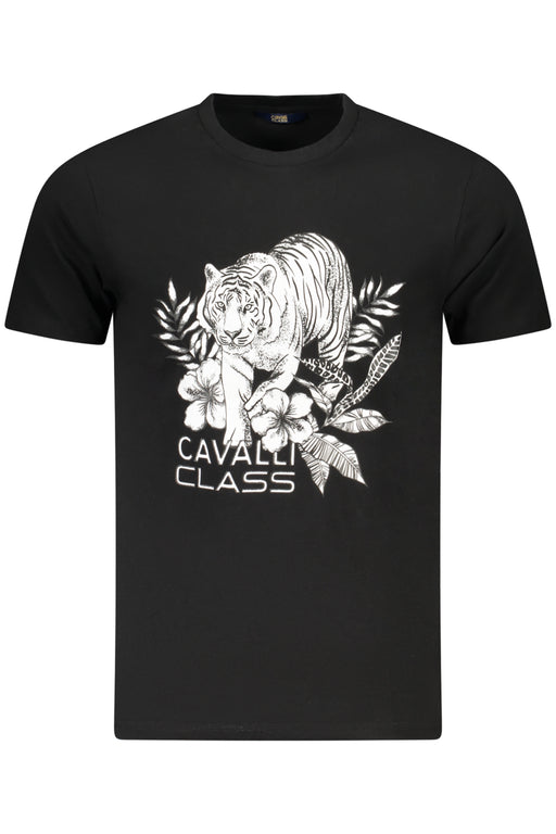 Cavalli Class Short Sleeve T-Shirt Men Black