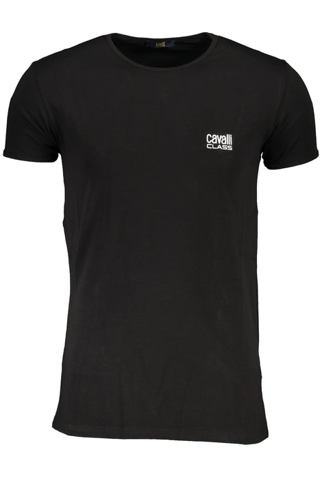 Cavalli Class Mens Short Sleeve T-Shirt Black