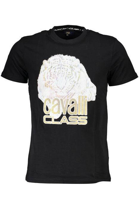 Cavalli Class Short Sleeve T-Shirt Men Black
