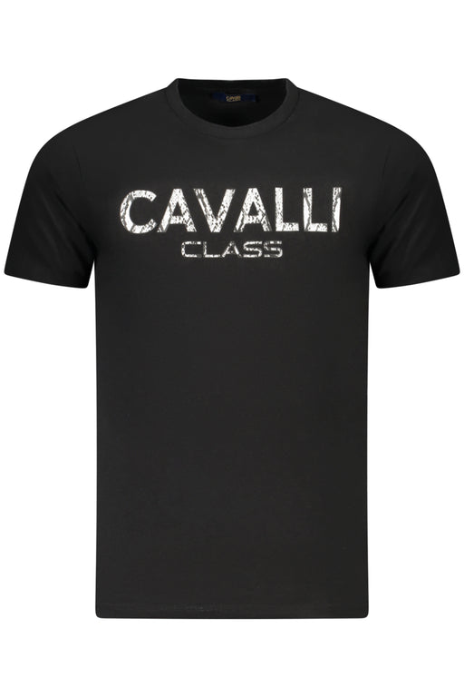Cavalli Class Short Sleeve T-Shirt Men Black