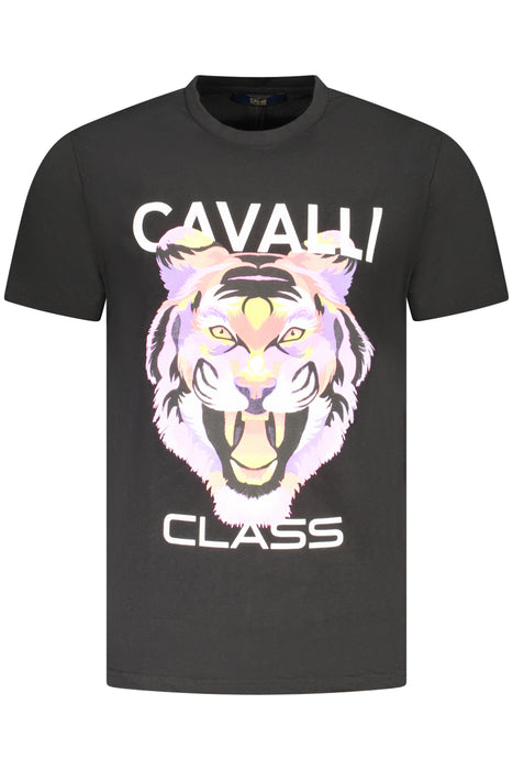 Cavalli Class Short Sleeve T-Shirt Men Black