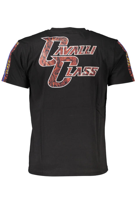 Cavalli Class T-Shirt Short Sleeve Man Black