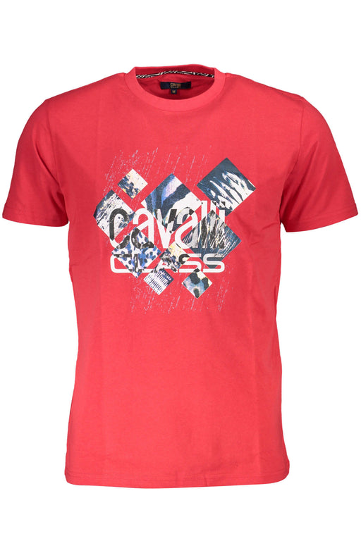 Cavalli Class Short Sleeve T-Shirt Men Red