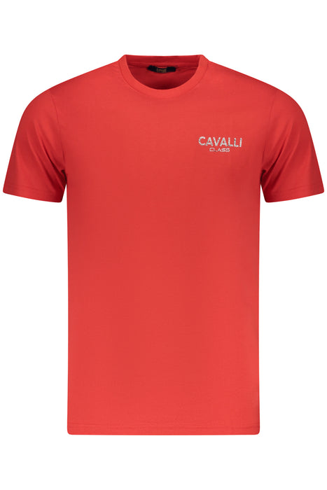 Cavalli Class Short Sleeve T-Shirt Men Red