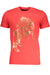 Cavalli Class Mens Short Sleeve T-Shirt Red