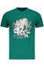 Cavalli Class Short Sleeve T-Shirt Men Green