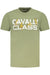 Cavalli Class Short Sleeve T-Shirt Men Green