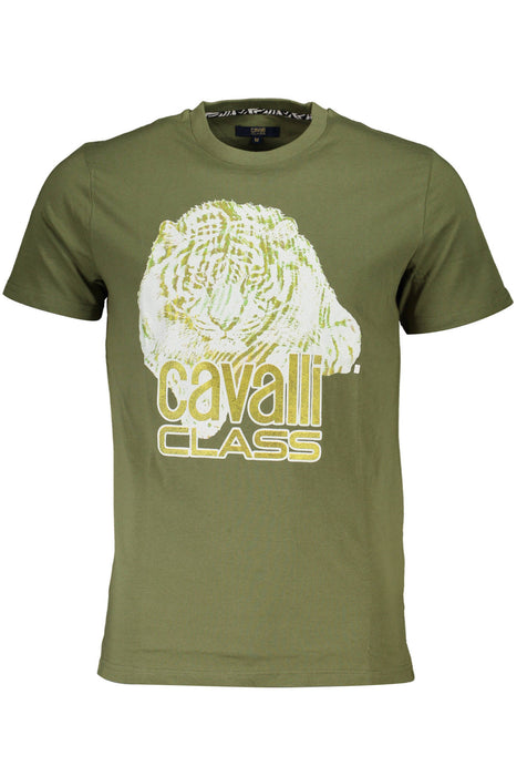 Cavalli Class T-Shirt Short Sleeve Man Green