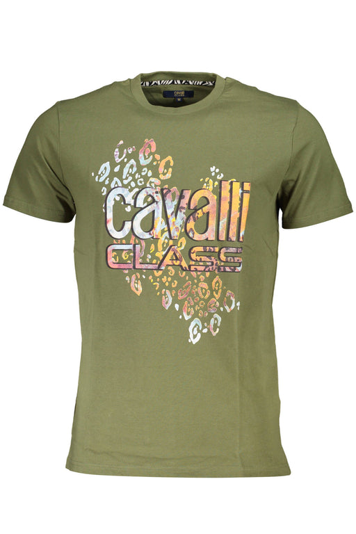 Cavalli Class T-Shirt Short Sleeve Man Green