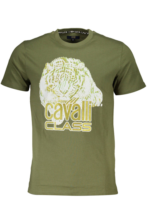 Cavalli Class T-Shirt Short Sleeve Man Green