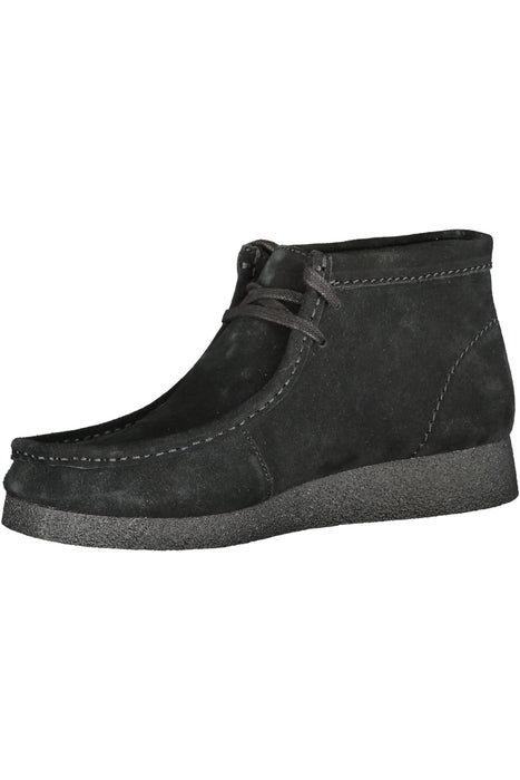 Clarks Mens Black Sports Shoes
