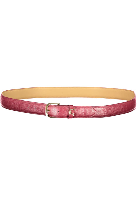 Coccinelle Womens Purple Leather Belt