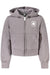 Converse Girls' Zip-Up Hoodie, Grey