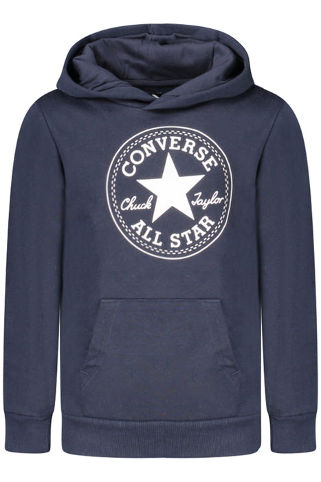 Converse Children'S Blue Zip-Up Sweatshirt