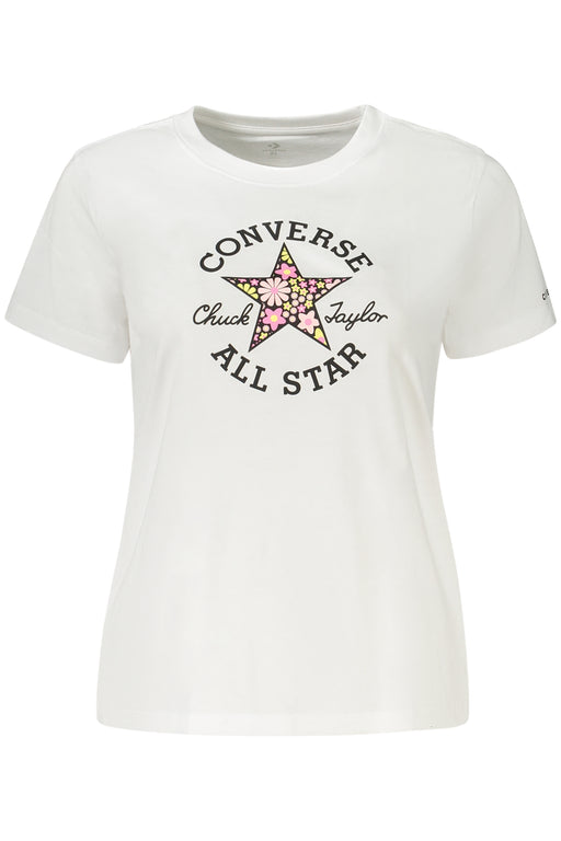 Converse Girls&#39; Short-Sleeved T-Shirt, White