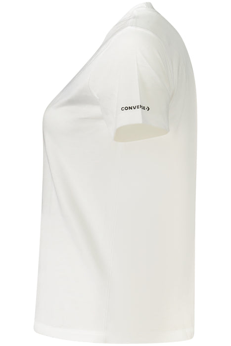 Converse Girls' Short-Sleeved T-Shirt, White