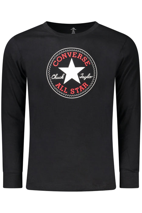 Converse Kids' Black Long-Sleeved T-Shirt