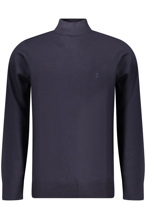 Coveri Moving Mens Blue Sweater