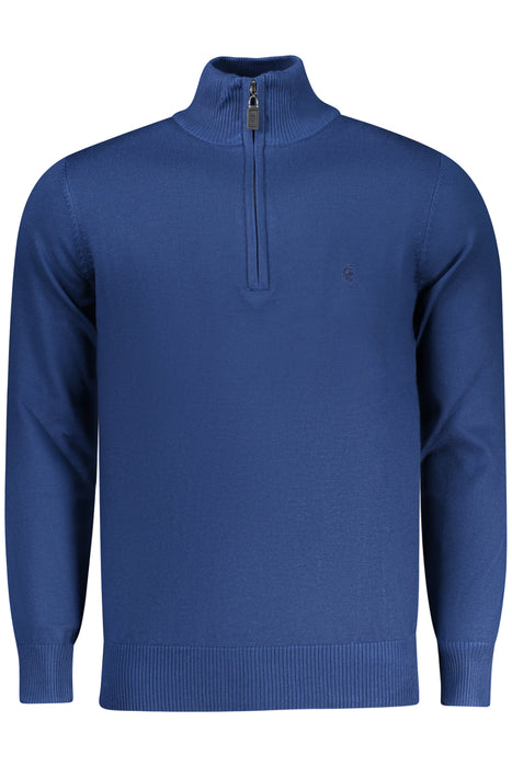 Coveri Moving Mens Blue Sweater