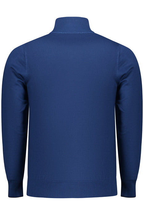 Coveri Moving Mens Blue Sweater