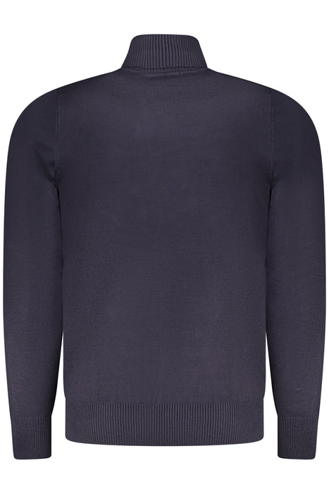 Coveri Moving Mens Blue Sweater