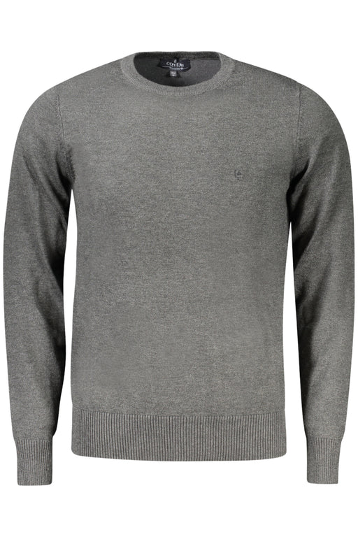 Coveri Moving Mens Grey Sweater