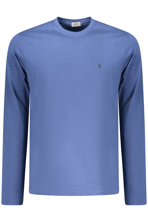 Coveri Moving Mens Long-Sleeved T-Shirt, Blue