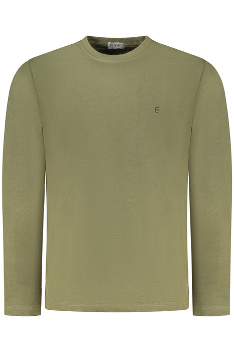 Coveri Moving Mens Long-Sleeved T-Shirt, Green