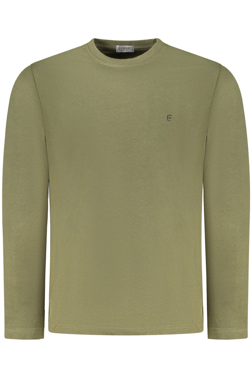 Coveri Moving Mens Long-Sleeved T-Shirt, Green