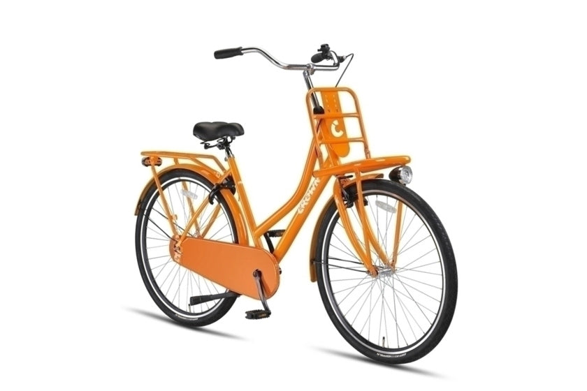 Holland 28 Inch 53 cm Women Coaster Brake Orange,