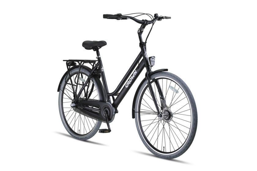 New York Plus 28 Inch 53 cm Women 3SP Roller brakes Matte black,