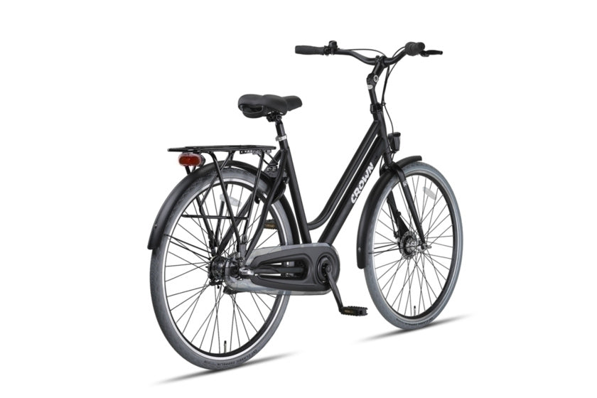 New York Plus 28 Inch 53 cm Women 3SP Roller brakes Matte black,