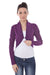 Datch Shrug Long Sleeves Purple Woman