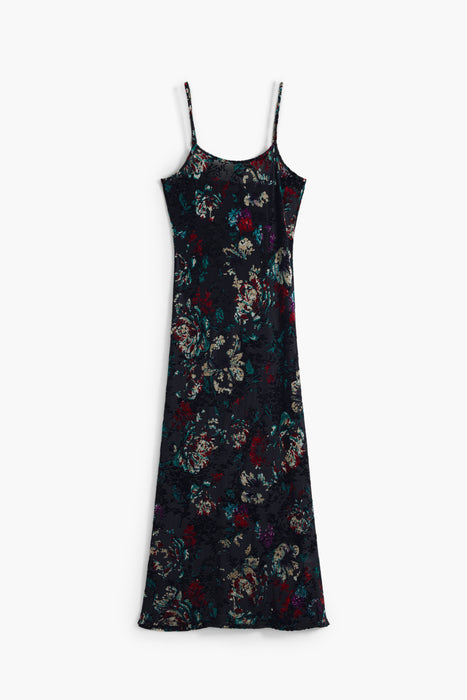 Desigual Womens Long Black Dress