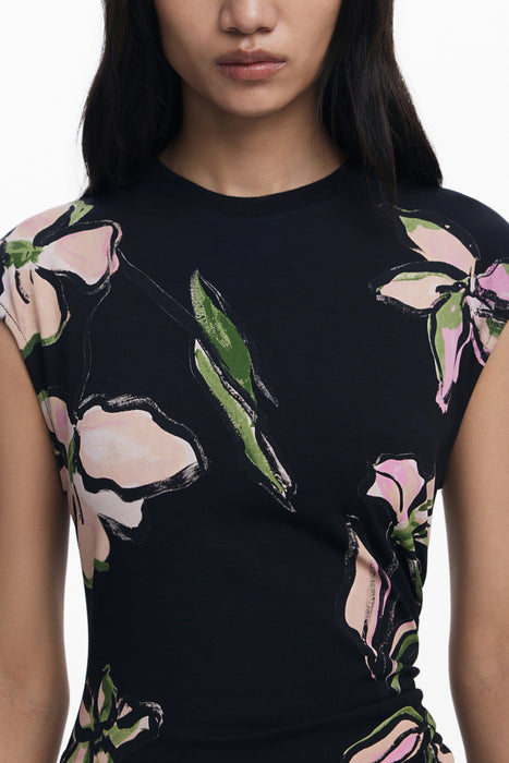 Desigual Womens Long Black Dress