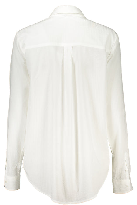 Desigual Womens Long Sleeve Shirt White