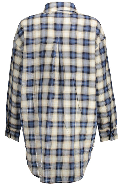 Desigual Long Sleeve Shirt Women Blue