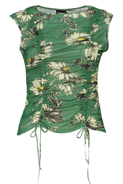 Desigual Green Womens Tank Top