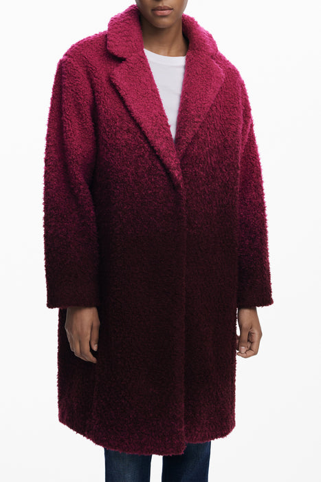 Desigual Womens Pink Coat