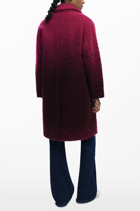 Desigual Womens Pink Coat