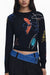 Desigual Womens Black Sweater