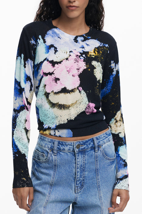 Desigual Womens Black Sweater