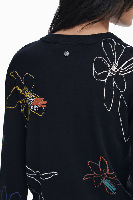 Desigual Womens Black Sweater