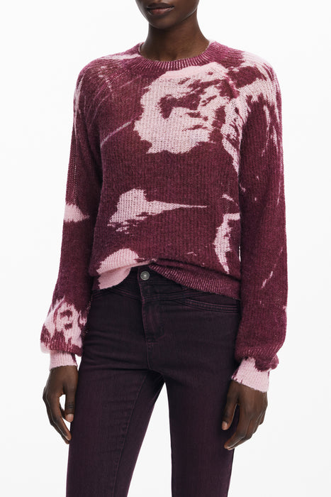 Desigual Womens Pink Sweater