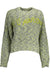 Desigual Green Woman Sweater
