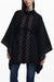 Desigual Womens Black Poncho